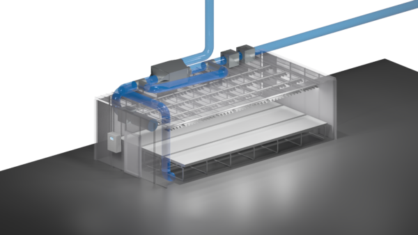 ERG self-assembly kit rendering in the context of the growing space
