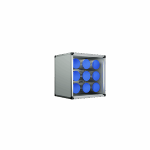 Activated carbon filter AHU module